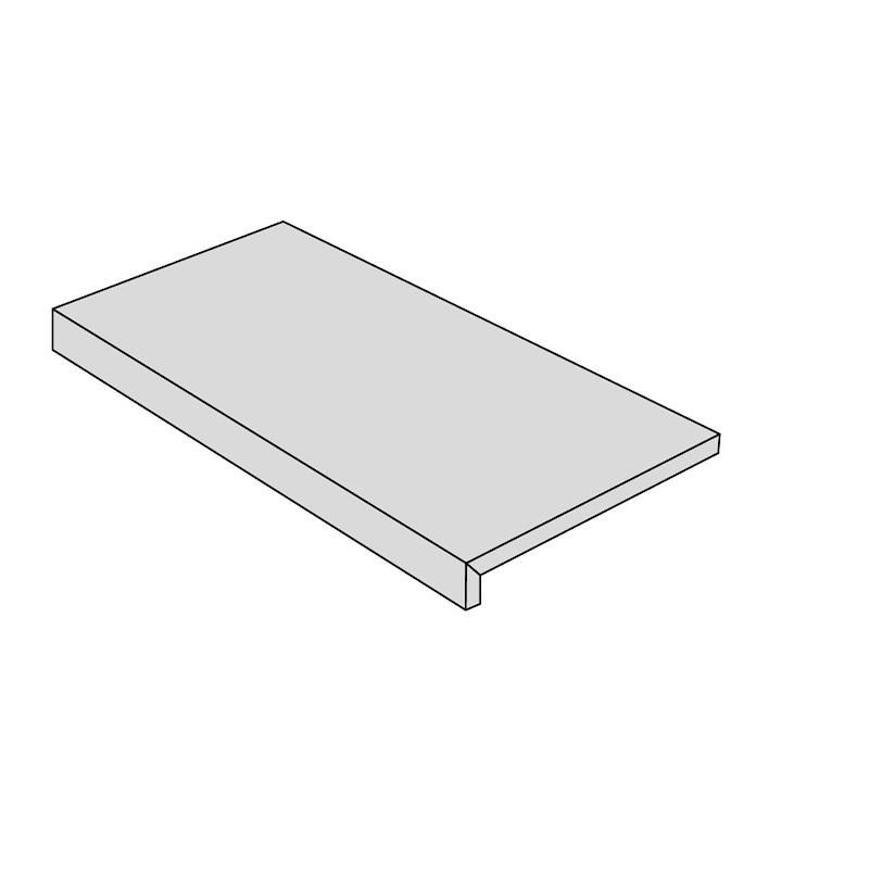 Energieker AGATHOS ELEMENTO L WHITE 30x120x5 cm 20 mm Strutturato