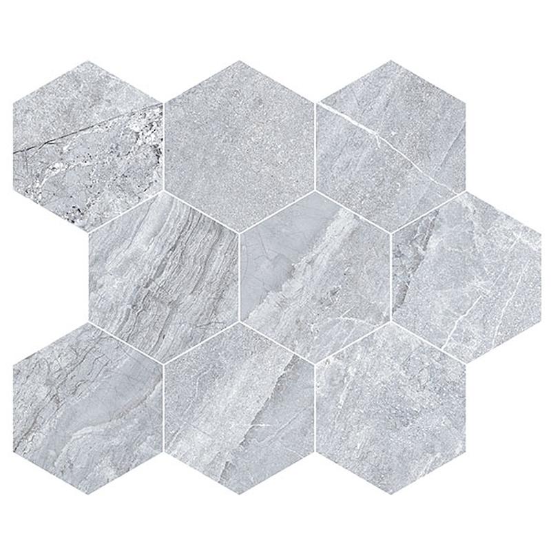 Energieker AGATHOS Esagoni Grey 26x30 cm 9 mm Matte