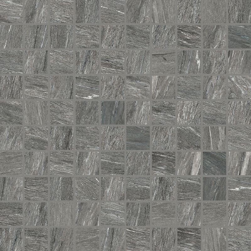 Architectural Design AIRTECH BASEL GREY HIGH GLOSSY MOSAICO 30x30 cm polished