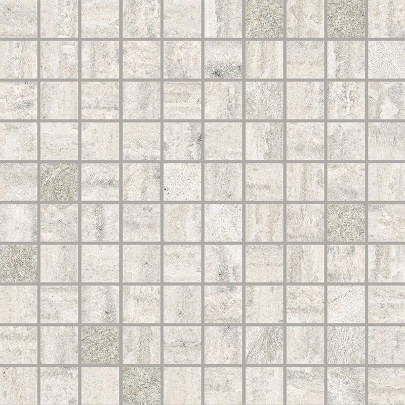 Architectural Design AIRTECH MIAMI WHITE HIGH GLOSSY MOSAICO 30x30 cm polished