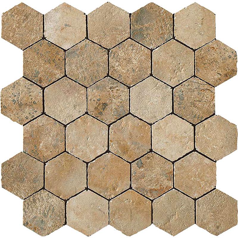 Atlas Concorde AIX Beige Honeycomb Tumbled 30x31 cm Matt