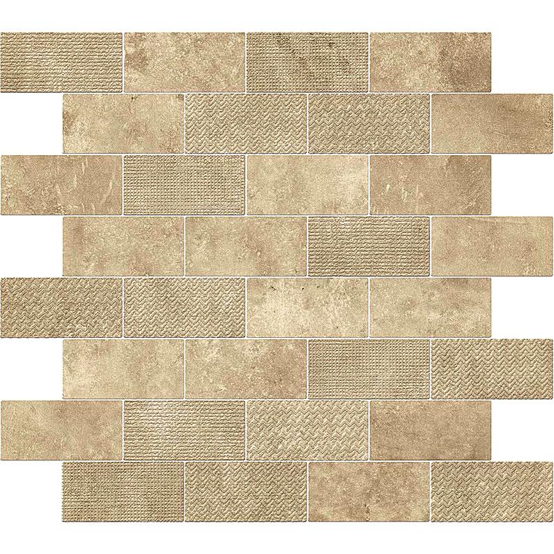 Atlas Concorde AIX Beige Minibrick Tumbled 30,5x30,5 cm Matt