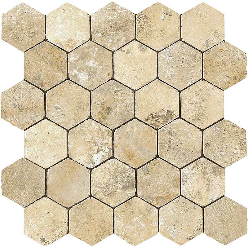 Atlas Concorde AIX Blanc Honeycomb Tumbled 30x31 cm Matt