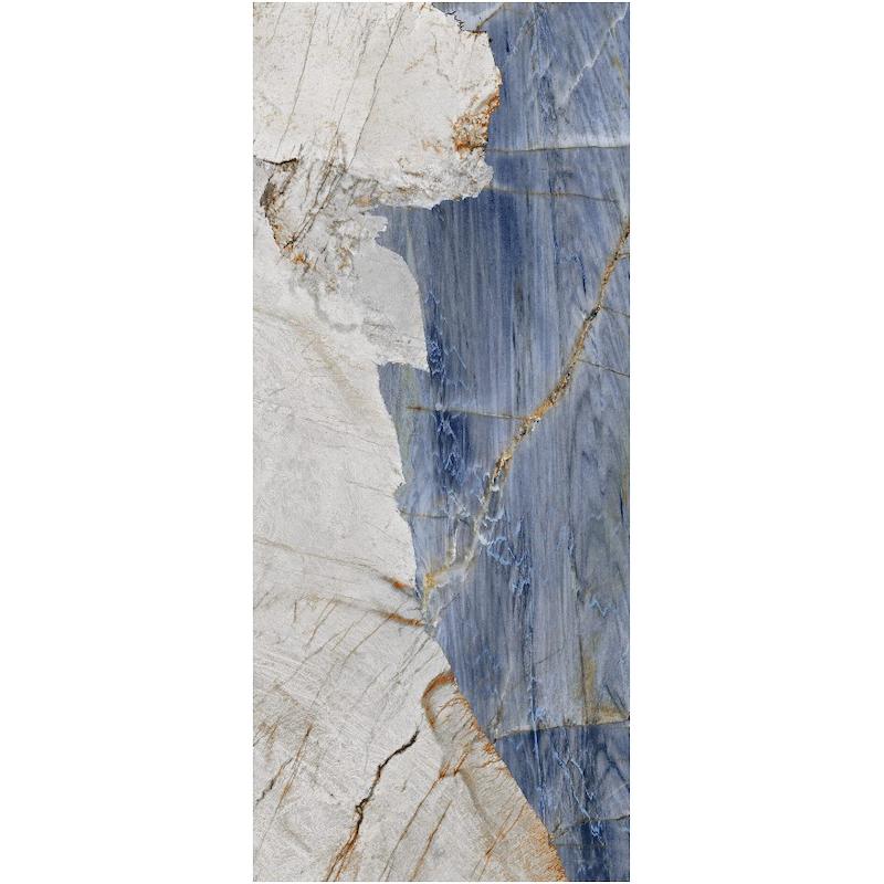 Energieker BOTANIC BLUE Botanic Blue Bookmatch B 120x280 cm 6 mm Lapped