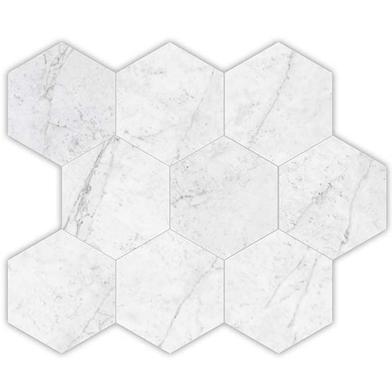 Energieker CARRARA GIOIA Esagoni Carrara Gioia 26x30 cm 9 mm Lappato