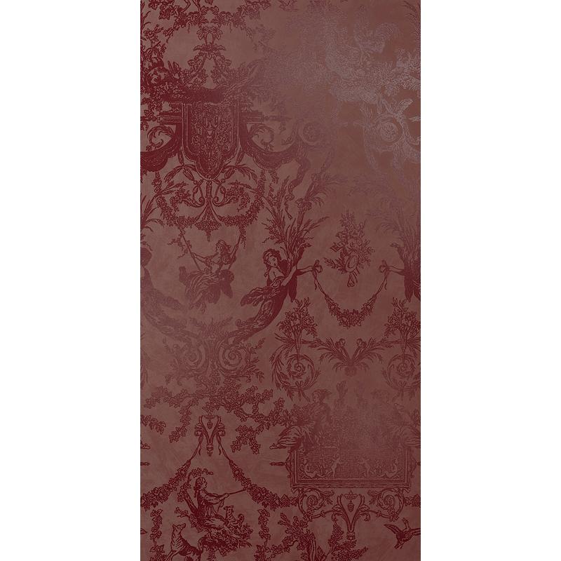 Cir CHROMAGIC Toile De Jouy Bordeaux 60x120 cm 9.5 mm Matt