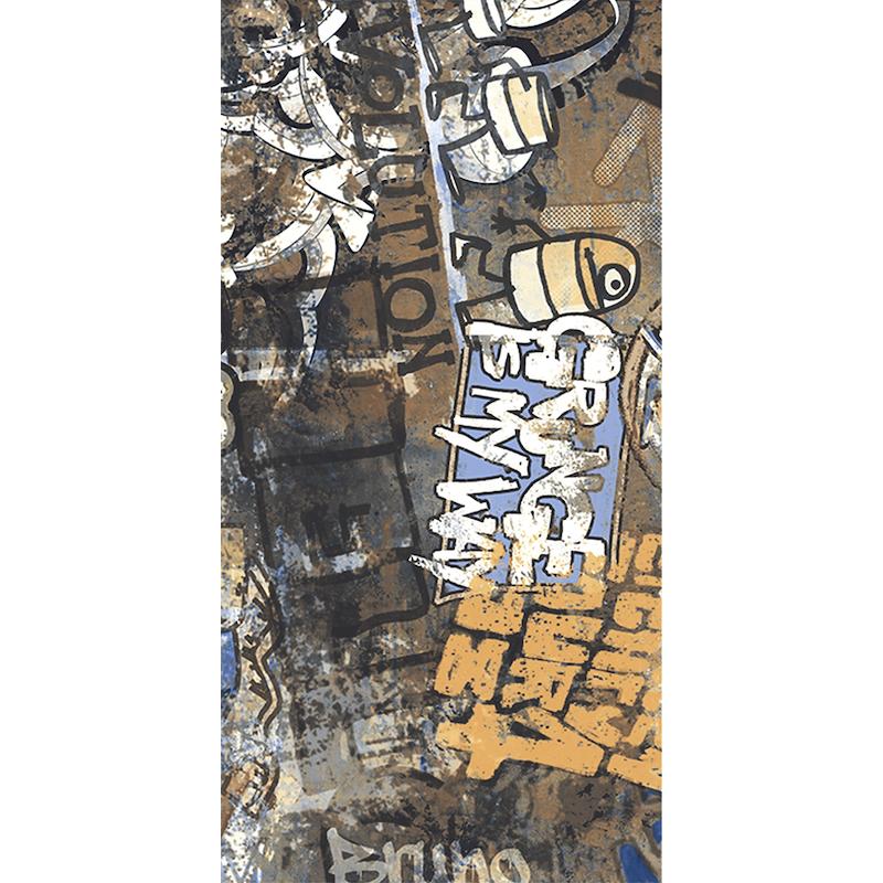 Energieker CITY PLASTER Graffiti Multicolor 120x280 cm 6 mm Matte