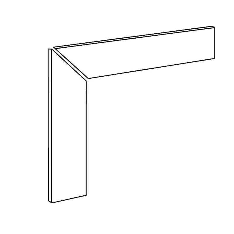 ERGON CORNERSTONE Battiscala Scala SX L Slate White 7x60 cm 9.5 mm Matt