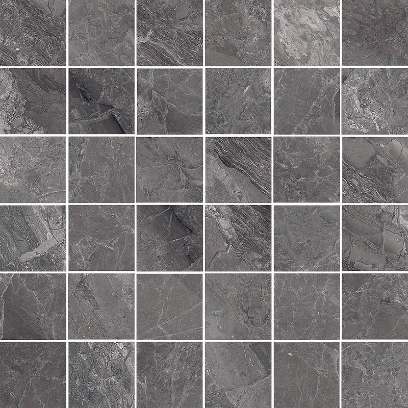 Onetile Eterea Mosaico 4,7x4,7 Black Venus 30x30 cm 9 mm LEVIGATO