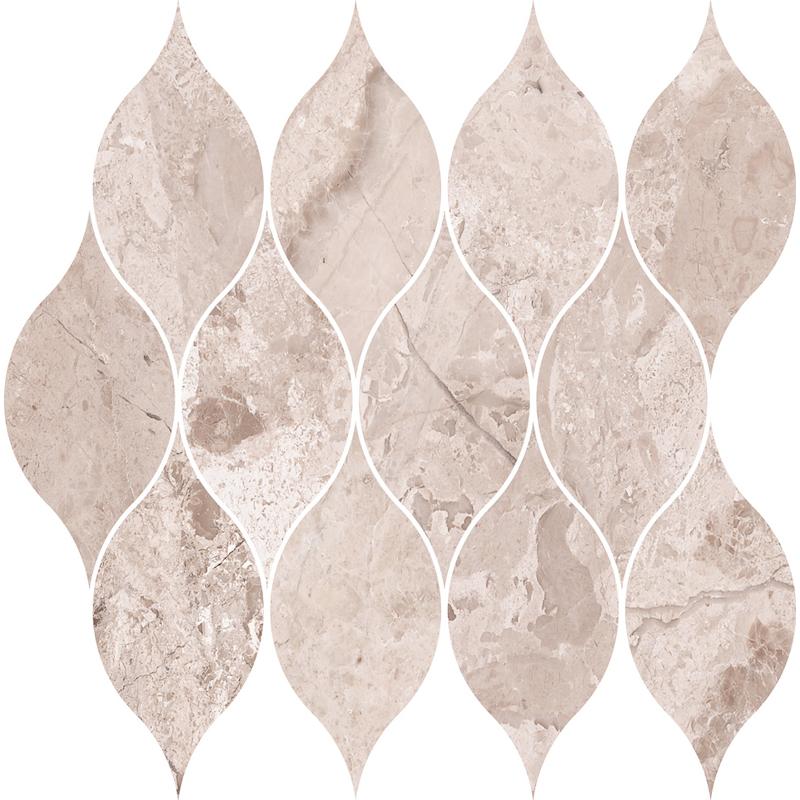 Onetile Eterea Mosaico Sinuose Olimpo 33x32 cm 9 mm LEVIGATO