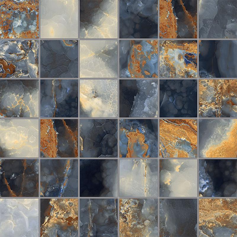 Energieker ETERNAL BLUE Mosaico Eternal Blue 30x30 cm 9 mm Lapped