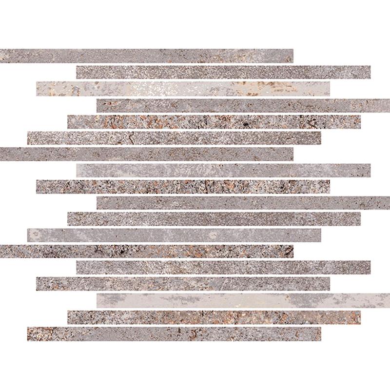 Energieker FLATIRON Mosaico Asimmetrico Silver 30x30 cm 9 mm Matte