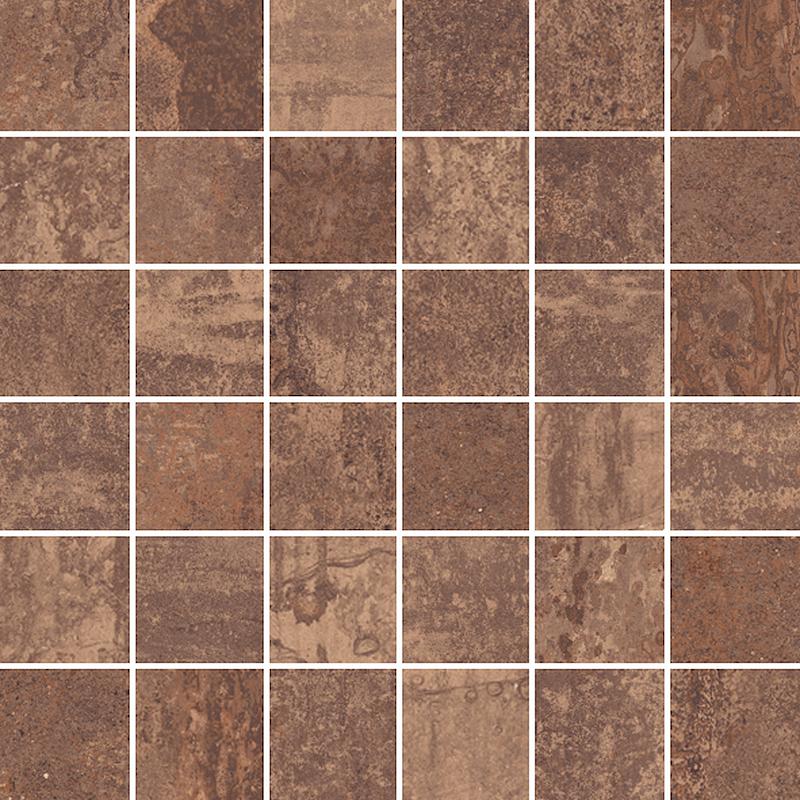 Energieker FLATIRON Mosaico Rust 30x30 cm 9 mm Matte