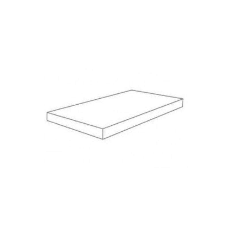 Floor Gres BUILDTECH 2.0 ANGOLO GRADINO SX WHITE CE 33x120x3 cm 9 mm Soft