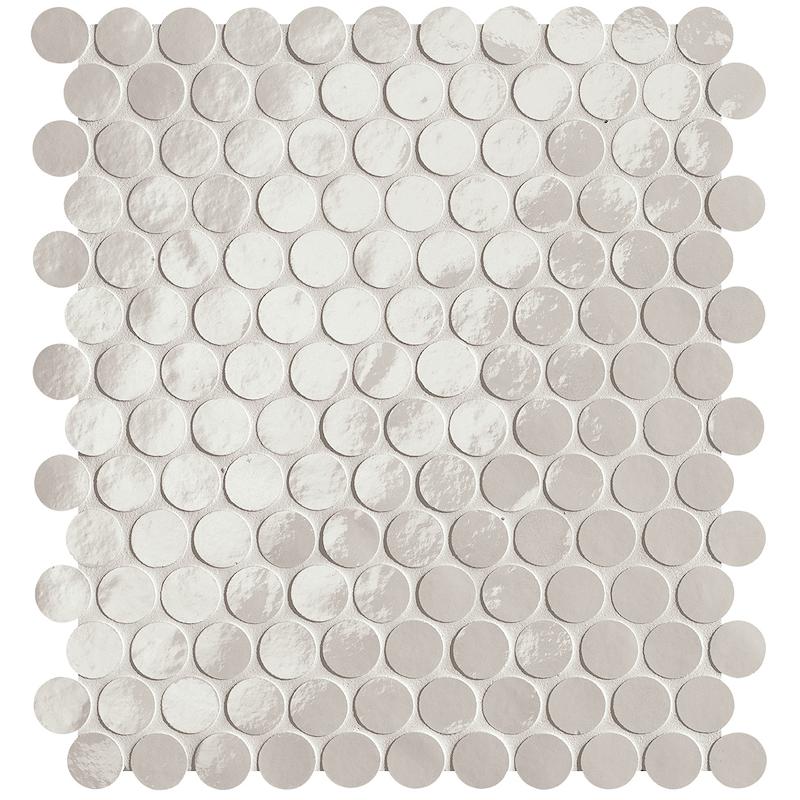 Fap GLIM Mosaico Round Ghiaccio 29,5x32,5 cm 9 mm BRILLANTE