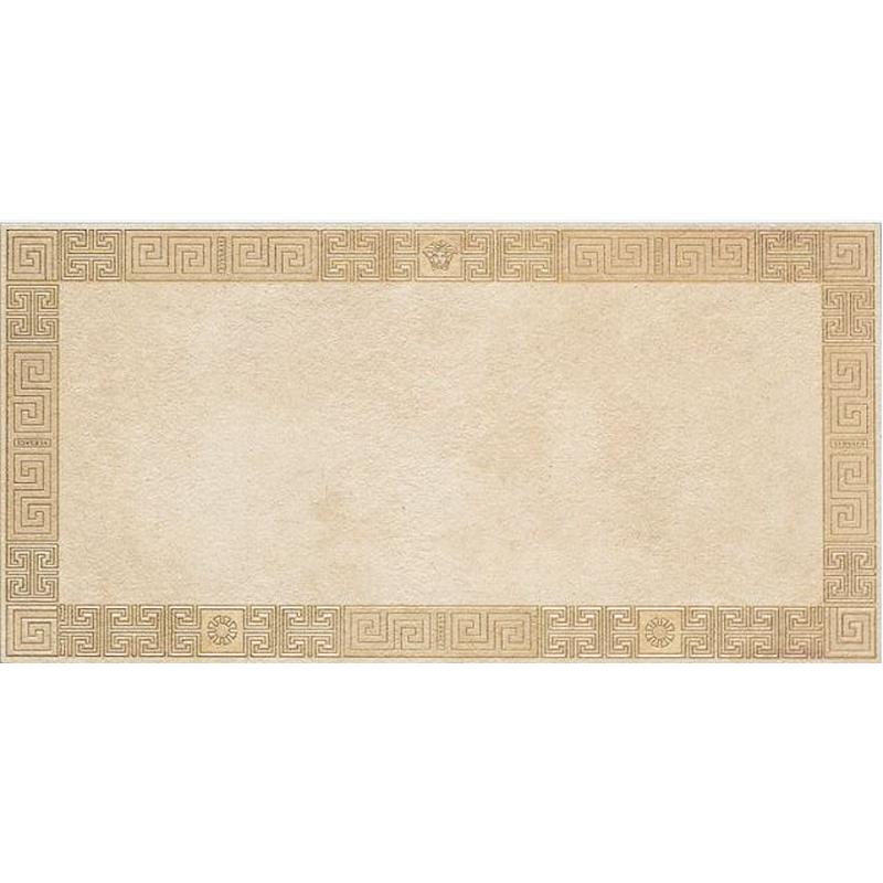 VERSACE GREEK BEIGE/ORO CASSETTONE 40x80 cm 9.5 mm Matte