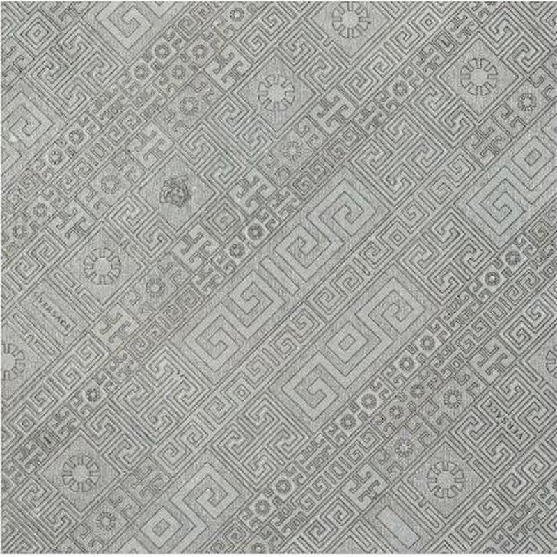 VERSACE GREEK GRIGIO STRIPES 40x40 cm 9.5 mm Matt