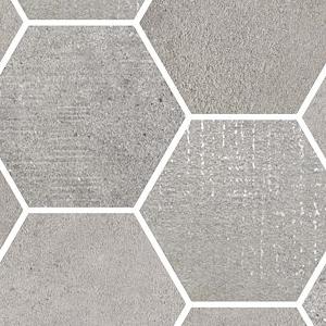 Mosaico Esagona Light Grey