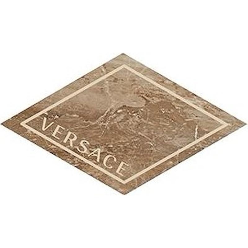 VERSACE MARBLE FIRMA MOSAICO T3 MARRONE 5,4x9,3 cm 9.5 mm Lappato