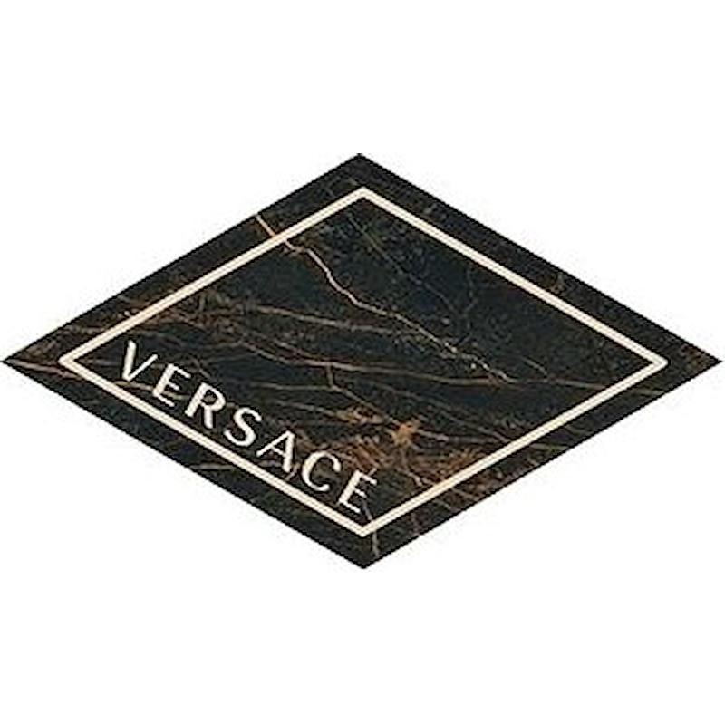 VERSACE MARBLE FIRMA MOSAICO T3 NERO 5,4x9,3 cm 9.5 mm Lappato