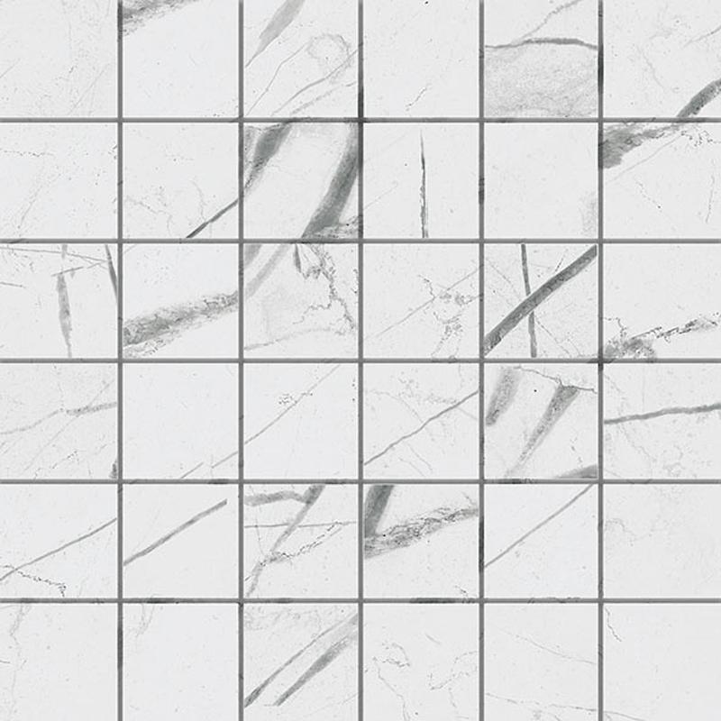 Energieker MARQUINA MOSAICO WHITE 30x30 Lappato