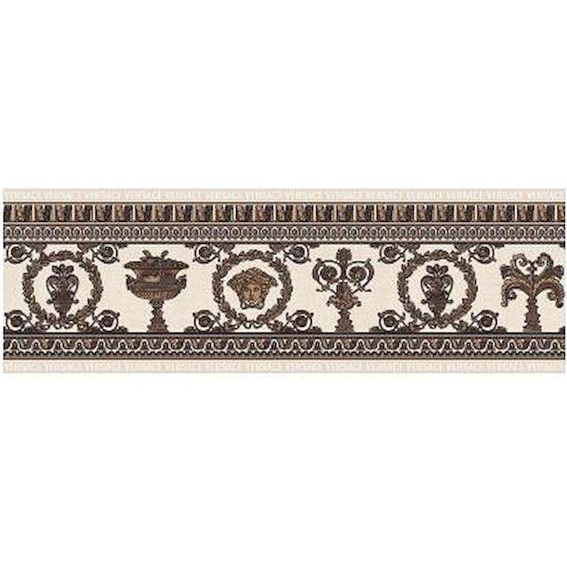 VERSACE MAXIMVS FASCIA LUX AVORIO/ORO 30x120 cm 6 mm Lux