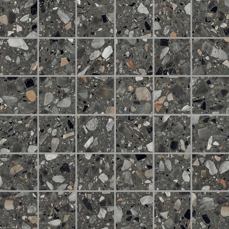 Energieker MEDLEY MOSAICO ANTHRACITE 30x30 cm 9 mm Matte