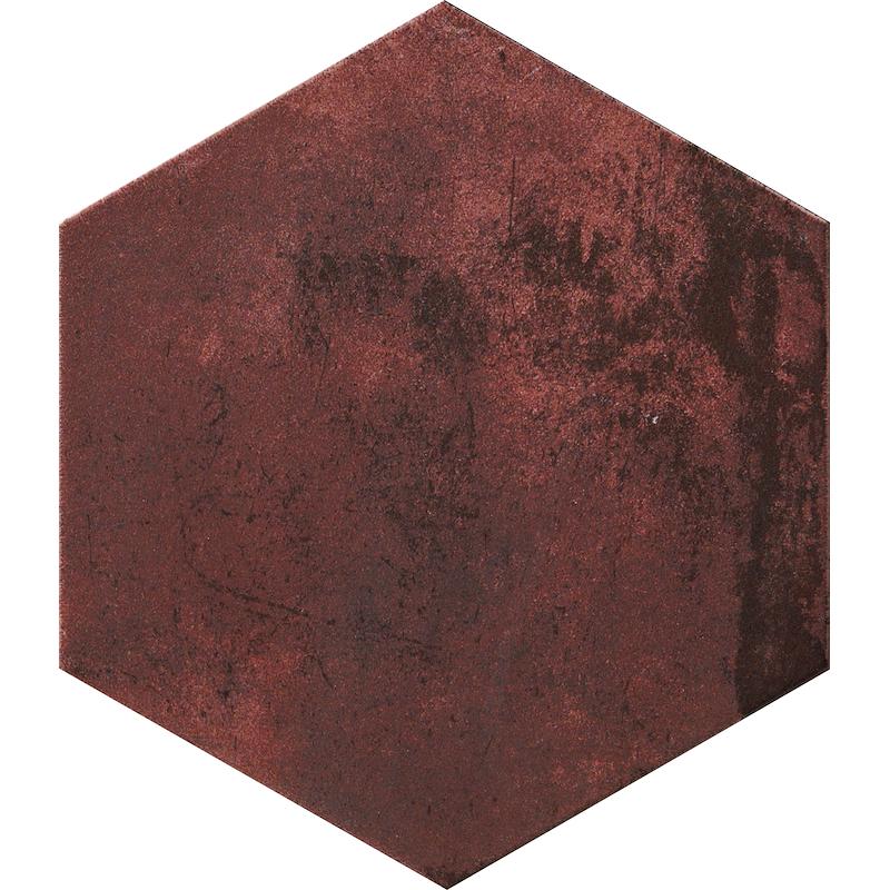 Cir MIAMI Esagona Red Clay 24x27,7 cm 10 mm Matt