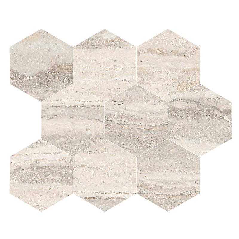 Energieker NAVONA VEIN Esagoni Candido 26x30 cm 9 mm Matte