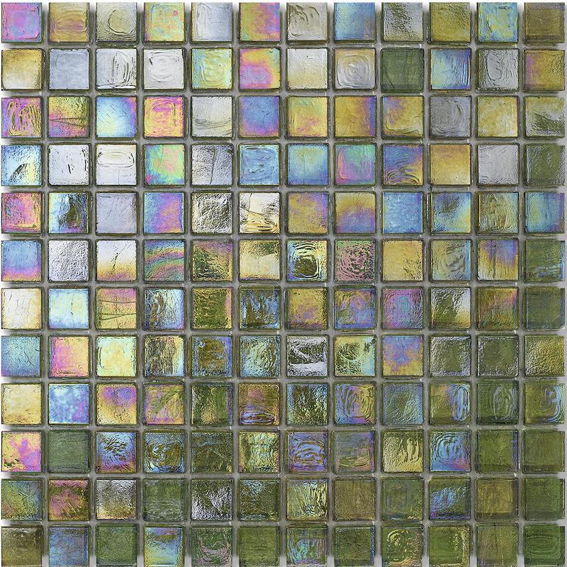 Sicis NEOGLASS 244 Tweed Cubes 30,4x30,4 cm 6 mm Lux