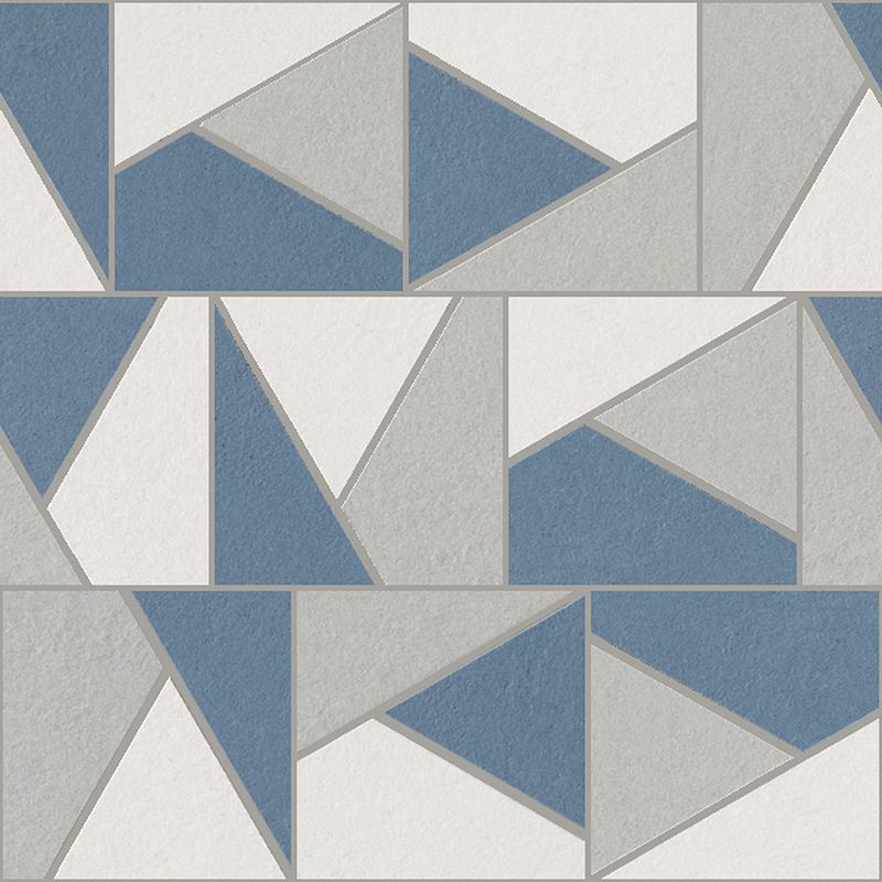 ITALGRANITI NUANCES Mosaico Triangoli Mix Freddo 2 30x30 cm 9 mm Matte