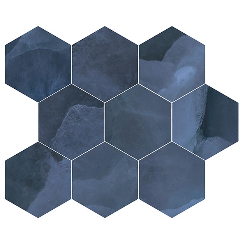 Energieker ONYX Esagoni Blue 26x30 cm 9 mm Lappato