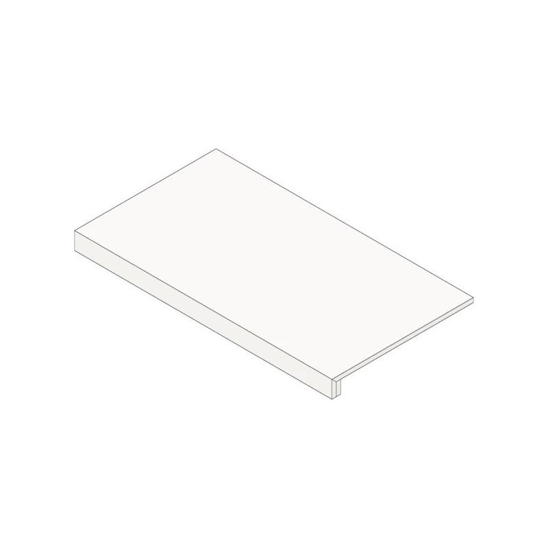 KEOPE PLATE Scalino Plate Silver 33x120 cm 9 mm Matt