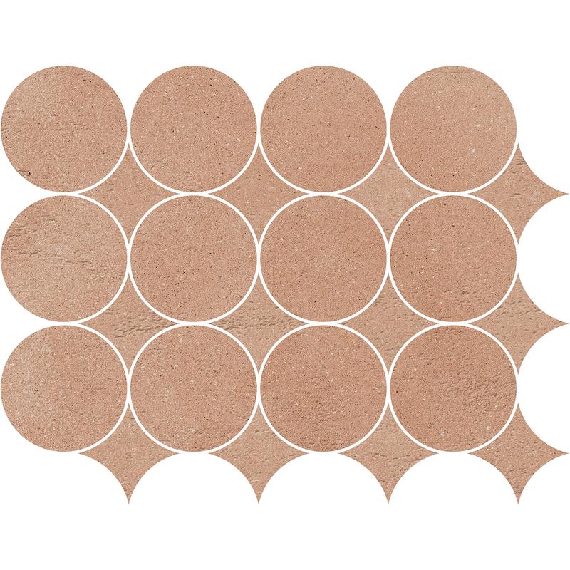 Marazzi SLOW Mosaico Circolare Cotto 32,1x41,6 cm 9 mm Matt