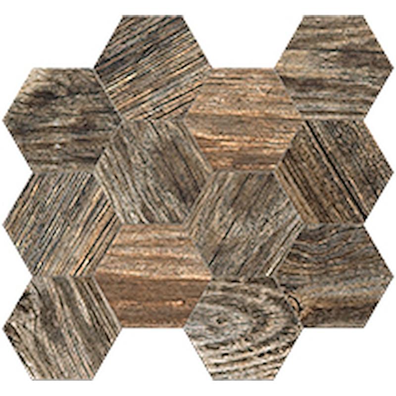NOVABELL TIME DESIGN Mosaico Esagono Stonewash 31,5x36,5 cm 9 mm Matt