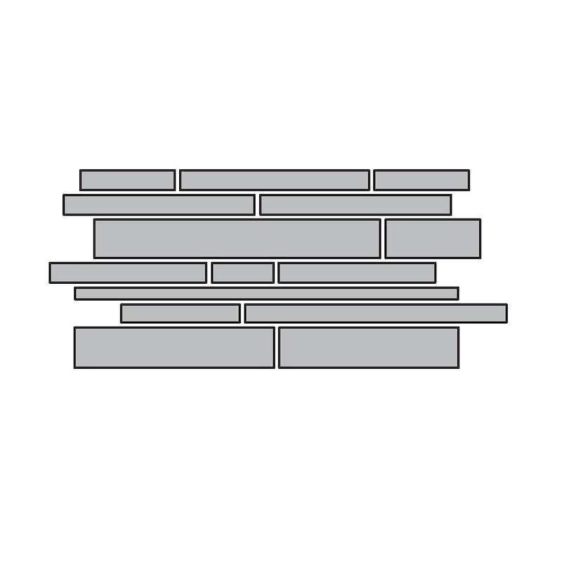 Energieker WONDER Mosaico Asimmetrico Brave 30x60 cm 9 mm Matt